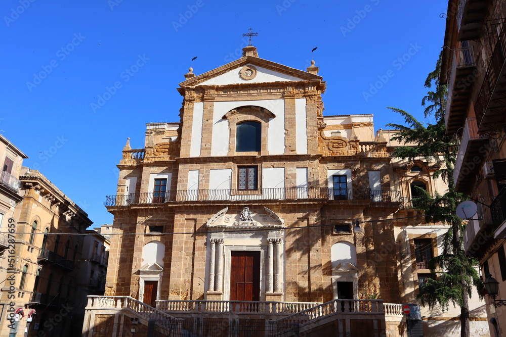 Caltanissetta, Sicily (Italy): Church of Sant'Agata al Collegio