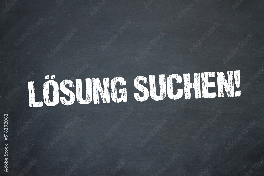 Obraz premium Lösung suchen!