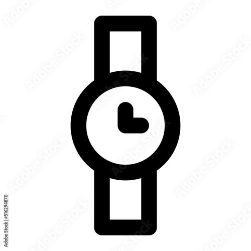 wristwatch line icon