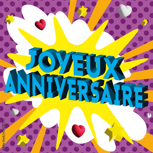 Carte Joyeux Anniversaire 2023 3