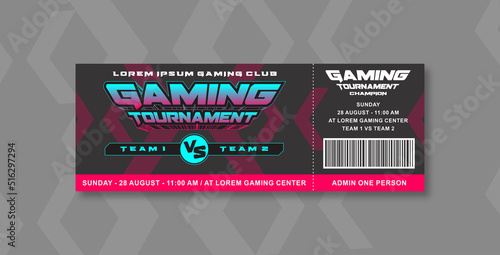 Esport Gaming Tickets