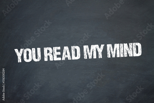 You read my mind photo