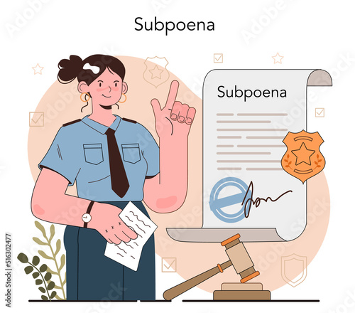 Bailiff concept. Court officer confiscating a property from owner