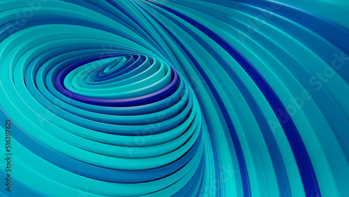 colorful abstract circles background in 3D