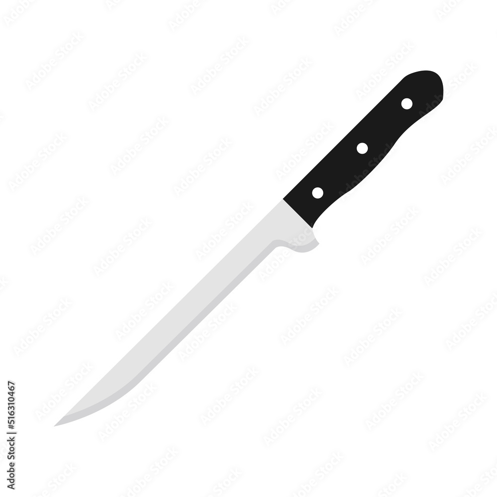 fillet knife flat design vector illustration fillet knife flat design vector illustration