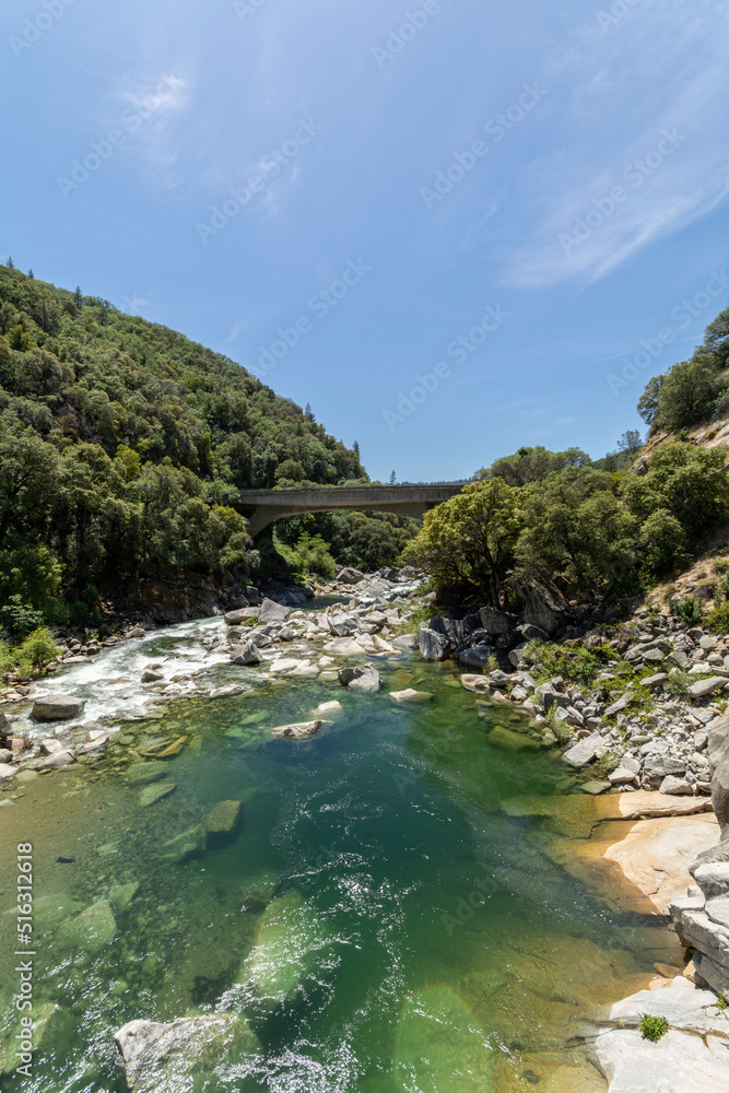 Yuba River - California, United States. Yuba River - California, United States.