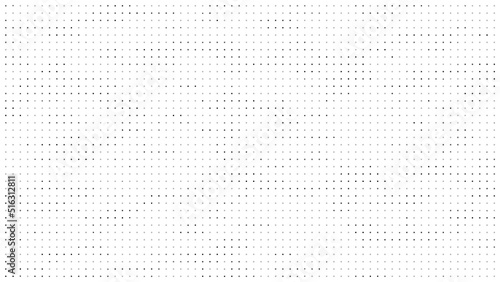Abstract Flicker Dot Mini LED Screen Digital Technology Pattern Black And White Overlay Background