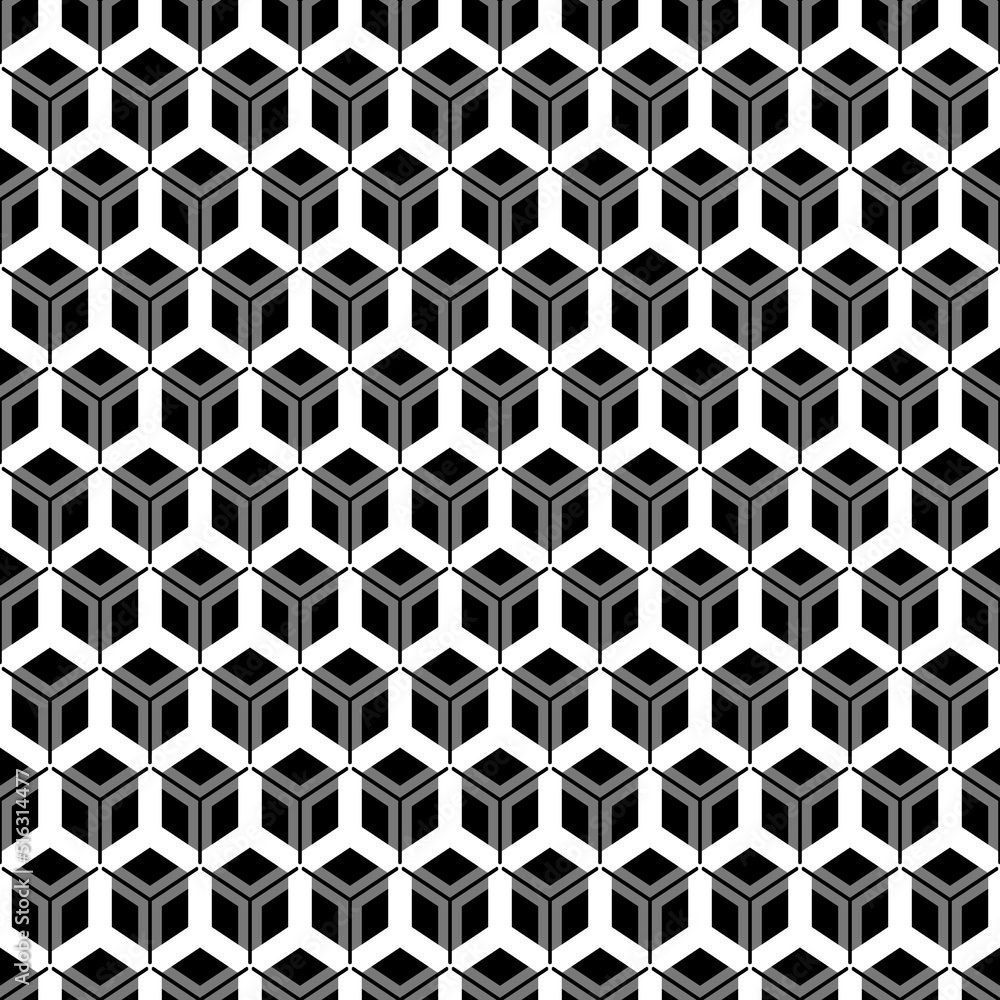 Repeated color polygons tessellation on white background. Seamless surface pattern design with regular hexagons. Hexagonal grid motif. Honeycomb wallpaper. Digital paper for web designing. Vector art. Repeated color polygons tessellation on white background. Seamless surface pattern design with regular hexagons. Hexagonal grid motif. Honeycomb wallpaper. Digital paper for web designing. Vector art.
