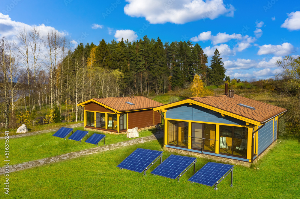 houses-with-solar-panels-country-cottages-view-from-quadrocopter