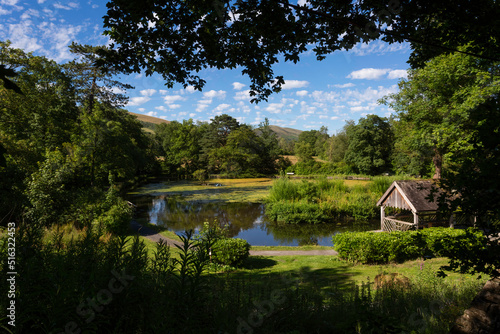 Craig y Nos Country park lake photo