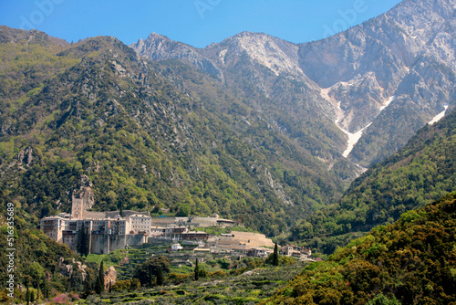 Aghiou Pavlou monastery on Mount Athos