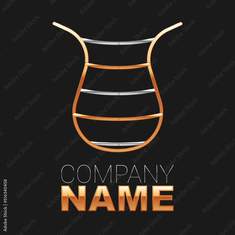 Line Fishing net icon isolated on black background. Fishing tackle. Colorful outline concept. Vector Line Fishing net icon isolated on black background. Fishing tackle. Colorful outline concept. Vector