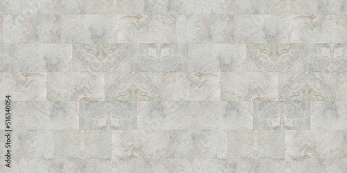 Seamless texture of luxury marble tiles floor or wall in pastel light green blue red grey and white colors. Modern abstract interior graphic element. Exterior tile. Realistic 3D rendering.