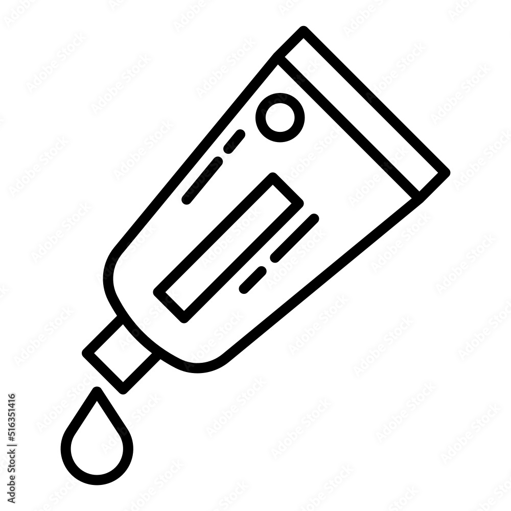 toothpaste icon on transparent background toothpaste icon on transparent background