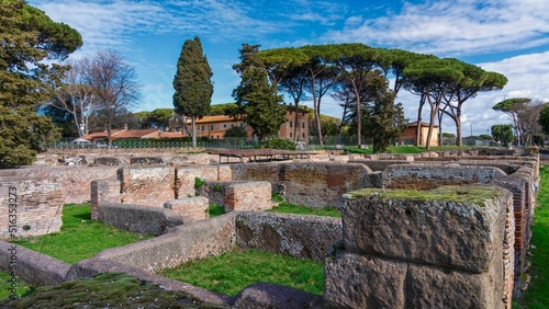 Ostia Antica Rome Italy photo