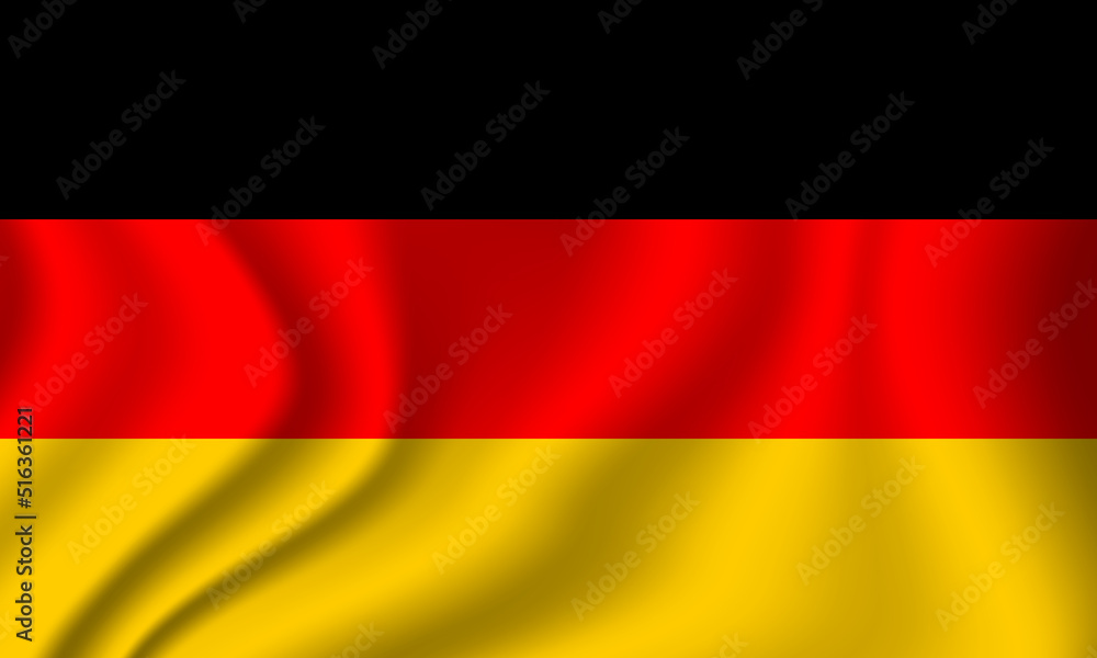 Flag of Germany. German national symbol in official colors. Template icon. Abstract vector background Flag of Germany. German national symbol in official colors. Template icon. Abstract vector background
