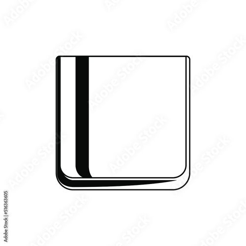 Shot Glasses icon vector. Drinking Illustration sign. Bar Illustration sign.