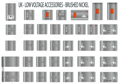 UK Low voltage wiring accessories