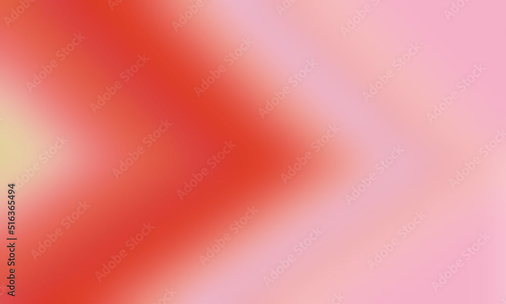 peach background with triangular brush on the sides