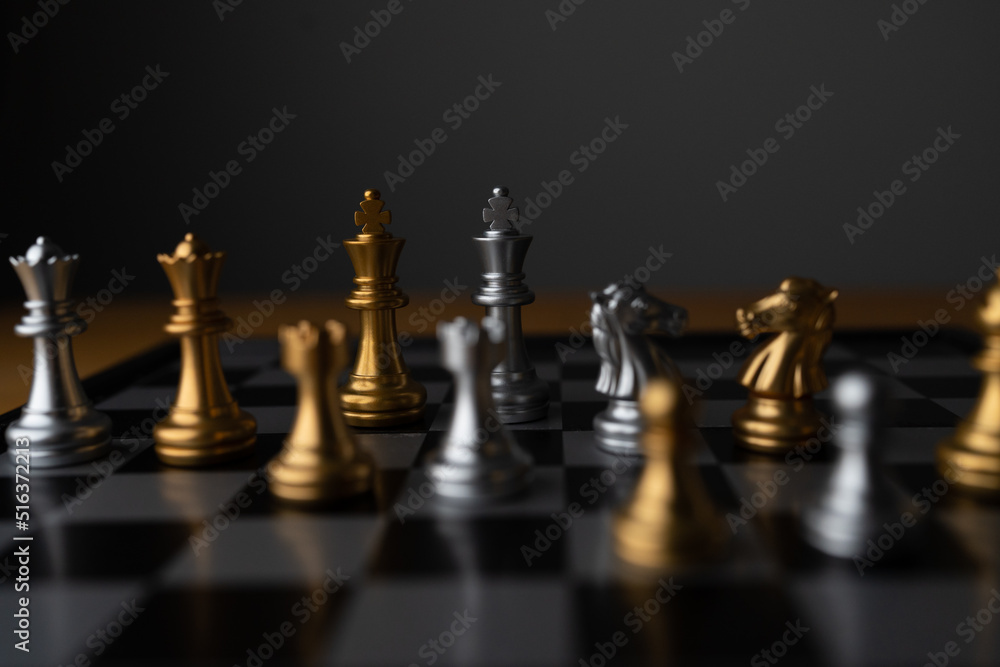 Chess board game to represent the business strategy with competition in the world market. and find out the best solution to meet target objective and goal. Sign and symbol of challenging as concept.
Chess board game to represent the business strategy with competition in the world market. and find out the best solution to meet target objective and goal. Sign and symbol of challenging as concept.