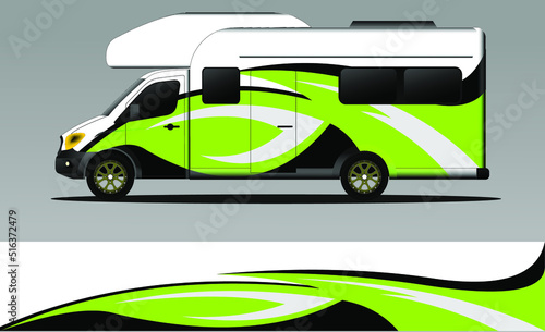 racing background vector for camper car wraps and more