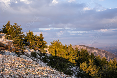 Mont Lachens Lever de soleil