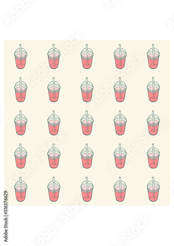 cup; seamless; pattern; background; back; texture; drawing; paper; confectionery; business; local; sweetness; art; graphic; package; box; office; coffee; tea; shake; smoothies; cocktail; drink; 
