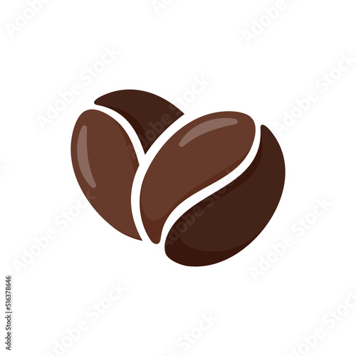 brown roasted coffee beans It has a bitter aroma and taste. For brewing with hot drinking water