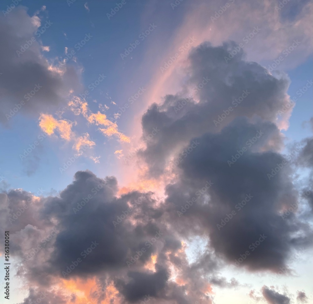 sky with clouds sky with clouds