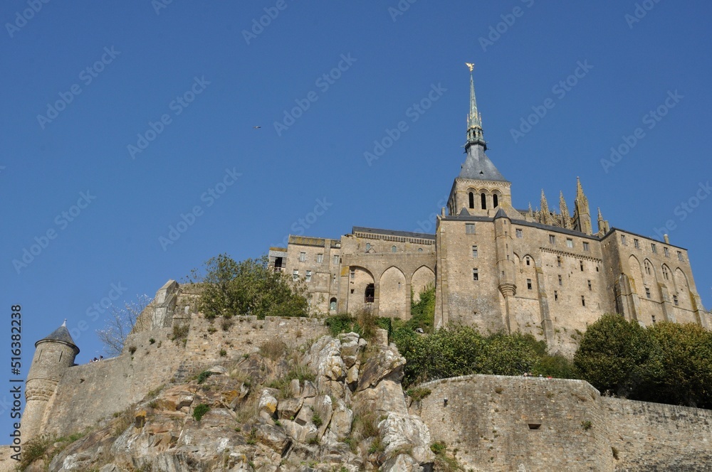Fototapeta premium Mont Saint michel architectural detail