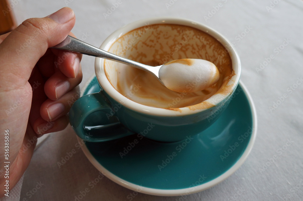 cup of coffee with spoon cup of coffee with spoon