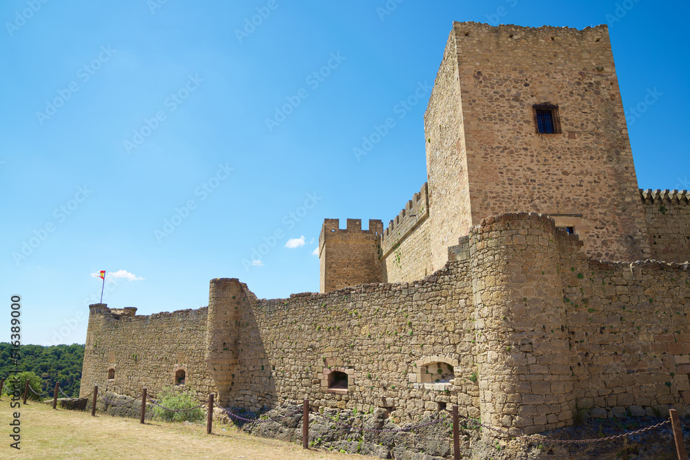Mediaeval castle in Pedraza, Spain.