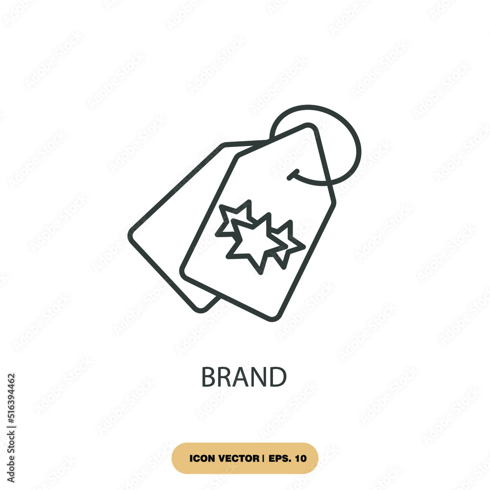 brand icons symbol vector elements for infographic web brand icons symbol vector elements for infographic web