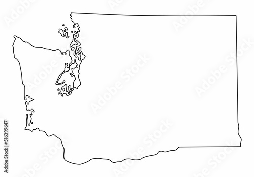 Washington State map