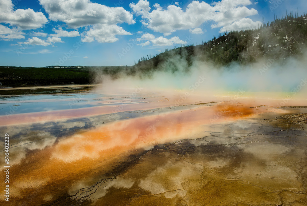 Obraz premium views of Yellowstone national park