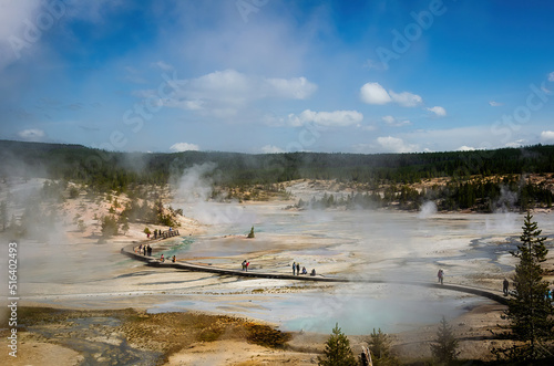 views of Yellowstone national park