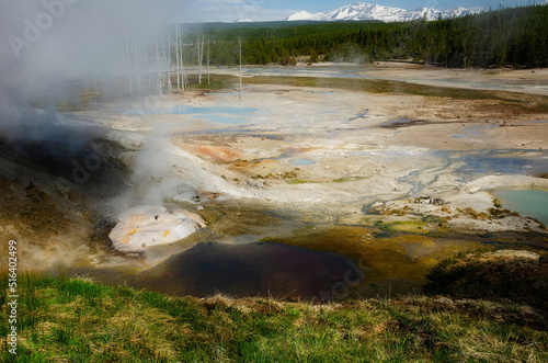 views of Yellowstone national park
