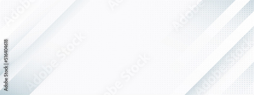 Abstract white background vector banner design