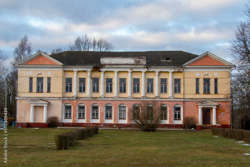 old palace in Belarus 