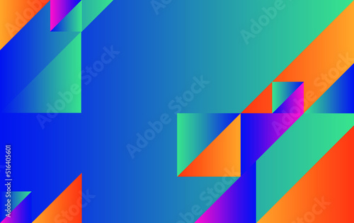 Colourful Abstract Geometric Background