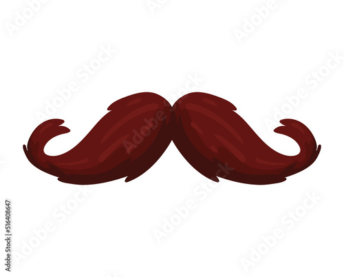 macho mustache accessory