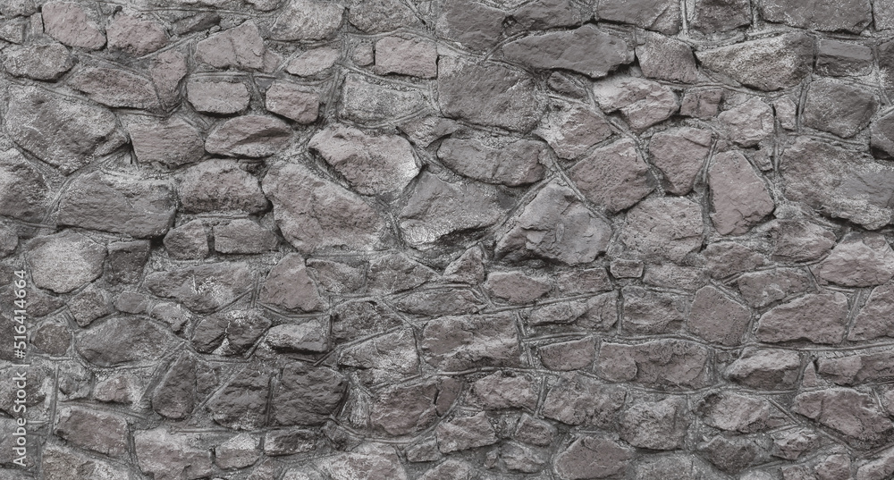 Abstract gray stone wall background.