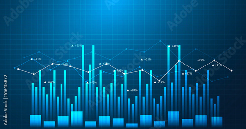 indagini di mercato, grafico, economia, finanza, azioni