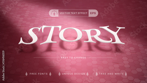 Love Pink Editable Text Effects, Valentine Font Styles, Gentle Lettering