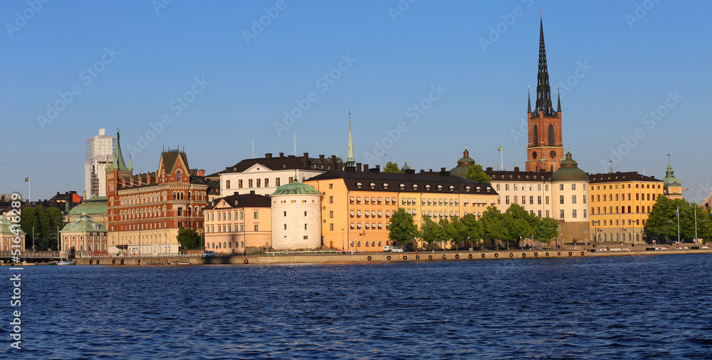 The landscape of Stockholm Sweden