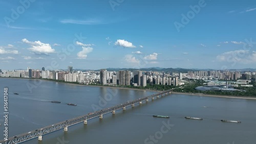 Wallpaper Mural hangzhou city skyline Torontodigital.ca