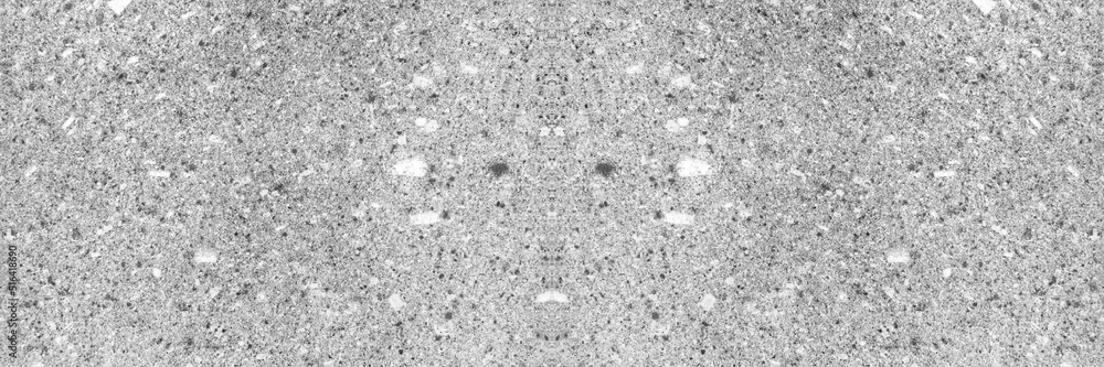 Obraz premium Wall terrazzo texture gray blue of stone granite black white background marble surface pattern sandstone small have mixed sand tile background.