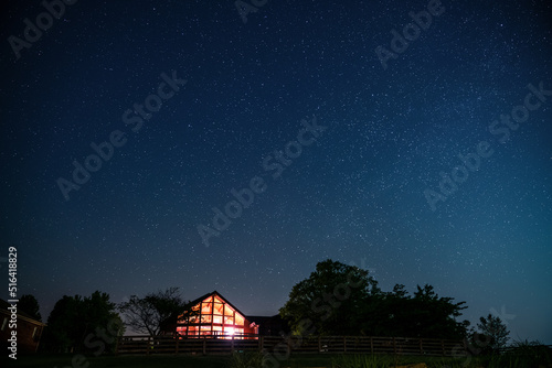 Starry night in rural Kentucky © Alexey Stiop