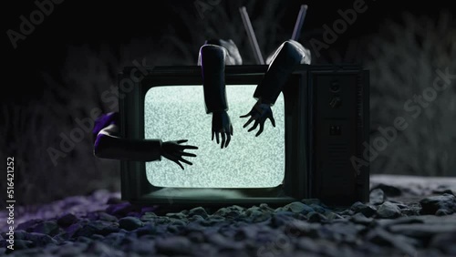 arms on creepy TV