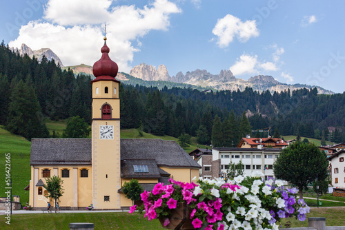 Fototapeta Naklejka Na Ścianę i Meble -  Chiusa Streets in the Italian Dolomites, Klausen South Tyrol, Bolzano Italy